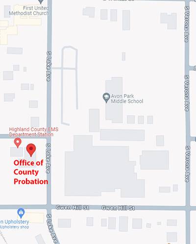 Probationmap map